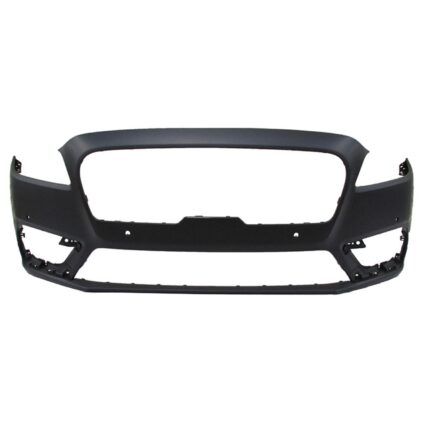 Bumper Cover Front w/o Tow Hook w/Active Park Assist Primed CAPA for Lincoln Continental 2017–2020