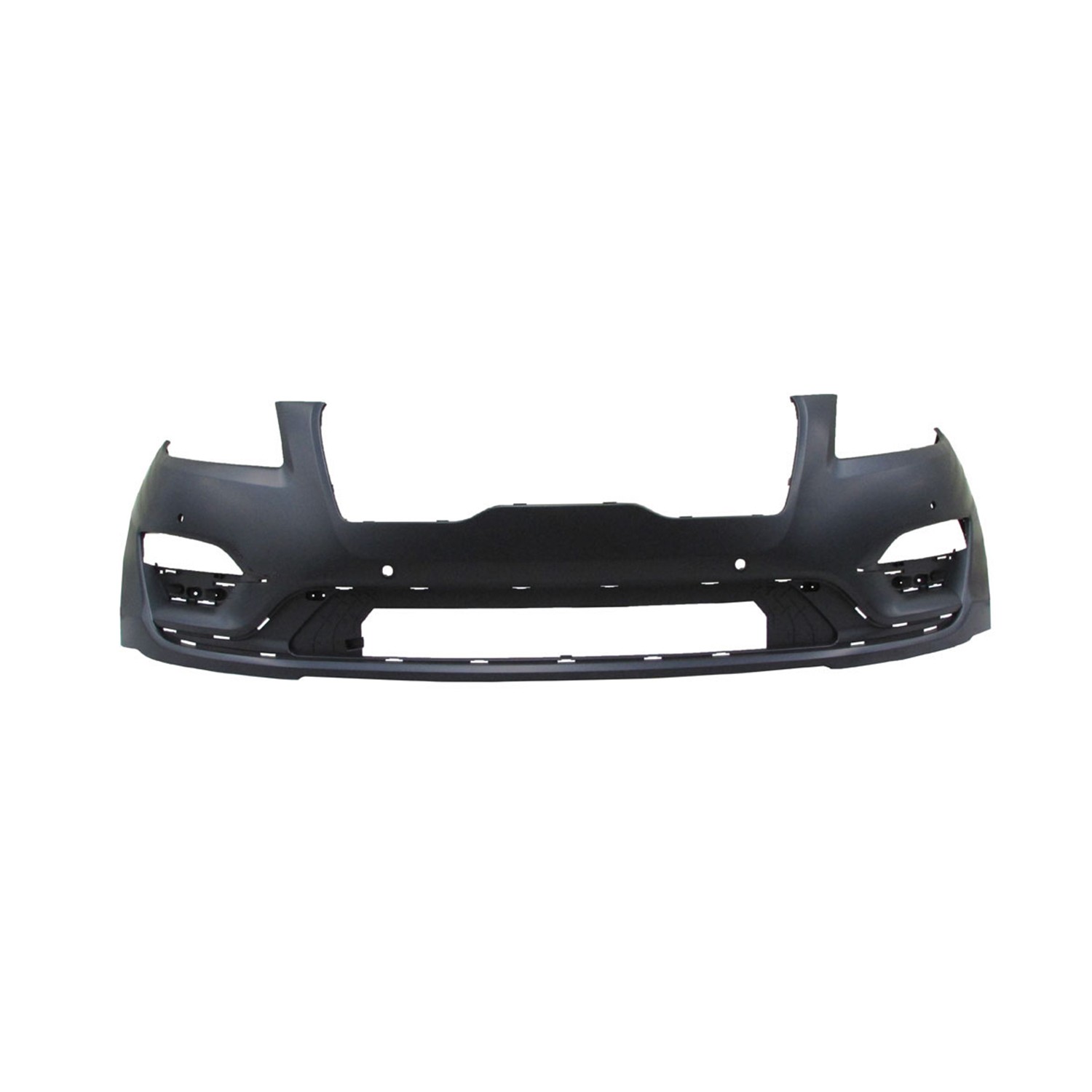 Bumper Cover Front w/Active Park Assist w/o Tow Hook Primed CAPA for Lincoln MKC 2019
