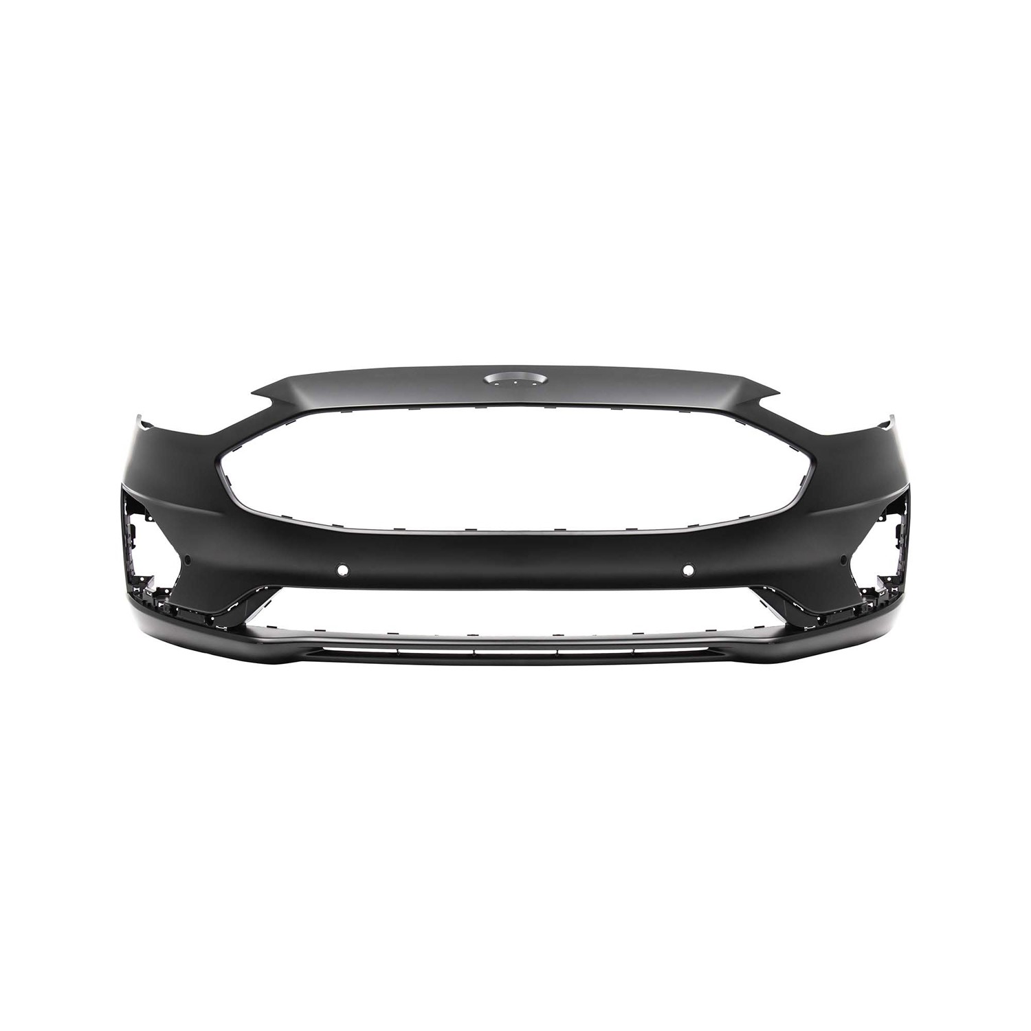 Bumper Cover Front w/Parallel Park Assist Primed CAPA for Ford Fusion S Titanium Energi Titanium Energi SEL SE SEL SE Hybrid Titanium Hybrid SE LUX Hybrid SEL Hybrid 2019–2020