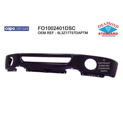 Bumper Face Bar Front w/Fog Lamps From 8-9-05 Primed CAPA for Ford F-150 Lincoln Mark LT