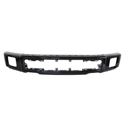 Bumper Face Bar Front w/o End Caps w/Fog Lamps Primed CAPA for Ford F-150 2015–2017