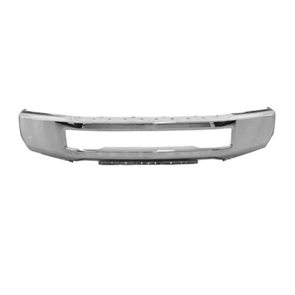 Bumper Face Bar Front w/o Fog Lamps w/o Fender Flares Chrome CAPA for Ford F-250 Super Duty F-350 Super Duty