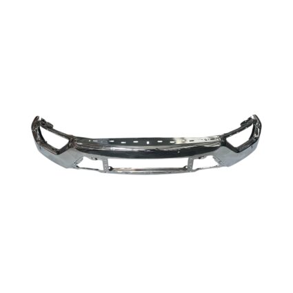 Bumper Face Bar Front w/o Active Park Assist w/o Park Distance Sensors Chrome CAPA for Ford F-150 2021–2023
