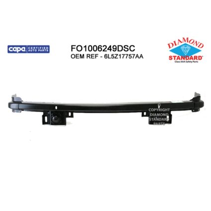 Bumper Cover Reinforcement Front CAPA for Ford Ranger FX4 Limited Sport XL XLT Base 2006–2011