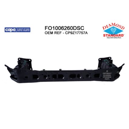 Bumper Cover Reinforcement Front CAPA for Ford Focus Sedan Hatchback S Titanium SE SEL SE Plus ST SE Appearance SE Luxury 2012–2018