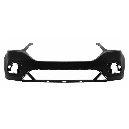 Bumper Cover Front Upper w/o Active Park Assist Primed CAPA for Ford Escape 2017–2019