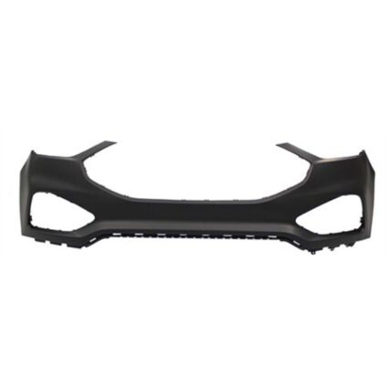 Bumper Cover Front Upper w/o Tow Hook w/o Active Park Assist Primed CAPA for Ford Edge Titanium SE SEL ST ST-Line 2019–2024