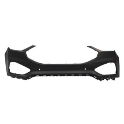 Bumper Cover Front Upper w/Parking Aid w/Active Park Assist w/o Tow Hook Primed CAPA for Ford Edge Titanium ST ST-Line 2019–2024