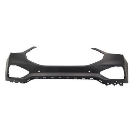 Bumper Cover Front Upper w/Tow Hook w/Parking Aid w/Active Park Assist Primed for Ford Edge Titanium ST ST-Line 2019–2024