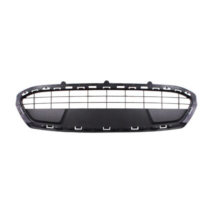 Bumper Cover Grille Front w/o Fuel Economy Pkg CAPA for Ford Fiesta Sedan Hatchback S SES SE SEL Titanium 2011–2013