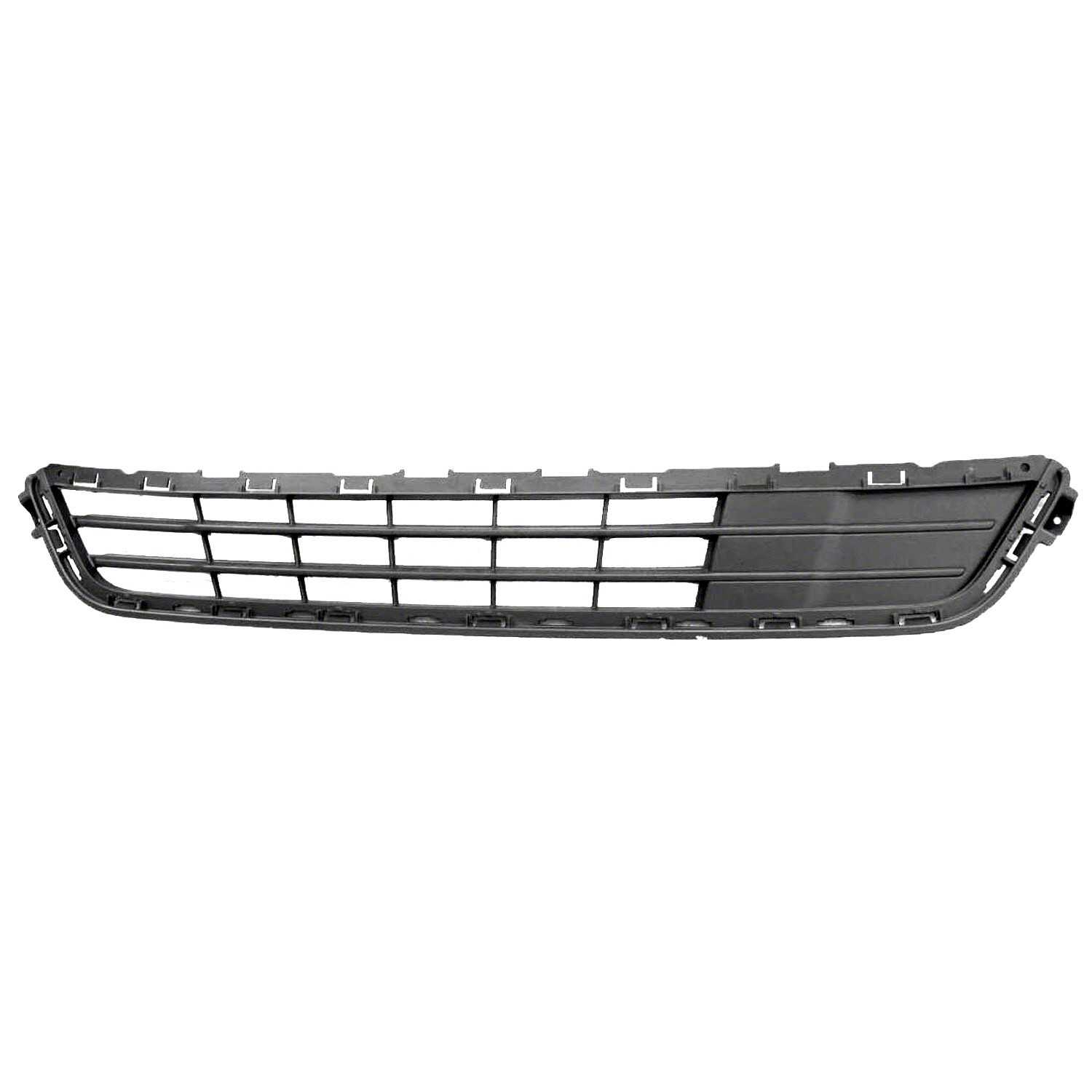 Bumper Cover Grille Front w/Adaptive Cruise Control CAPA for Ford Fusion SE Hybrid Energi SE Energi Titanium Titanium Hybrid S Hybrid 2013–2016