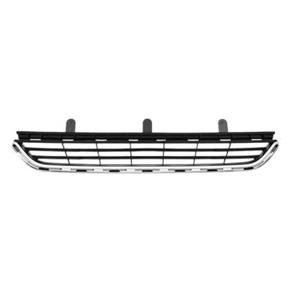 Bumper Cover Grille Front Black CAPA for Ford Fiesta Titanium 2014–2018