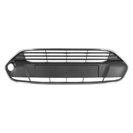 Bumper Cover Grille Front Upper Grille w/Honeycomb Mesh CAPA for Ford Transit Connect 2014–2018