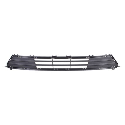 Bumper Cover Grille Front w/o Immersion Heater Textured Black CAPA for Ford Fusion 2017–2018