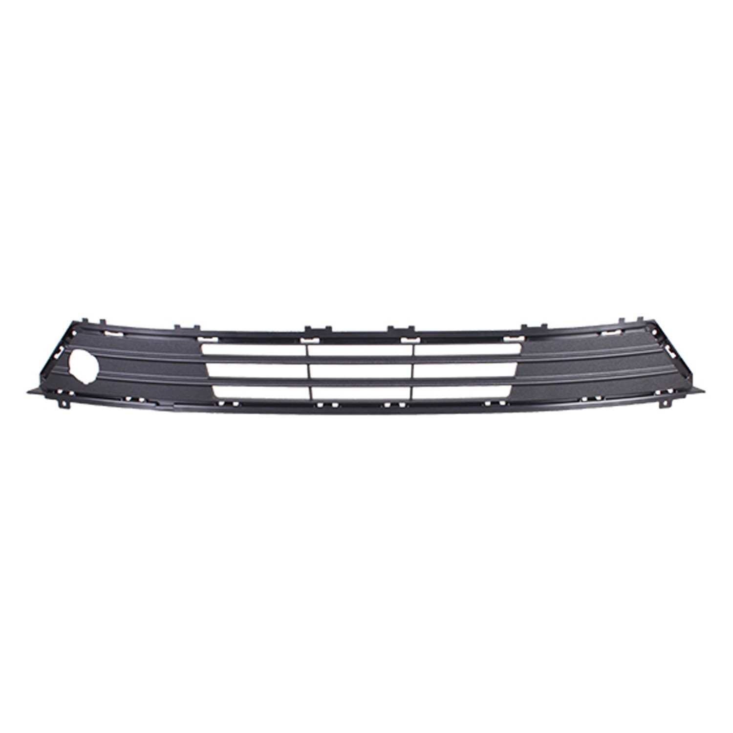 Bumper Cover Grille Front w/Immersion Heater Textured Black CAPA for Ford Fusion 2017–2018