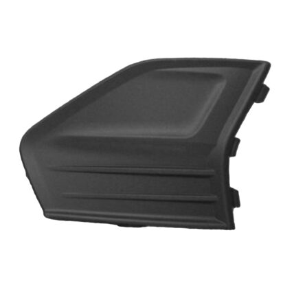 Bumper Insert Front Left Fog Lamp Opening Cover w/o Fog Lamps Textured Black for Ford Fusion S SE Hybrid SE 2019–2020