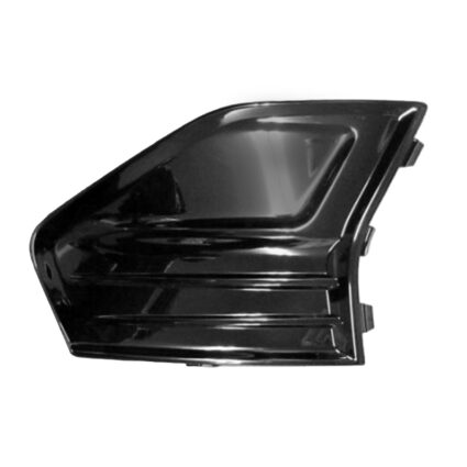 Bumper Insert Front Left Fog Lamp Opening Cover w/o Fog Lamps Gloss Black for Ford Fusion SEL Hybrid SEL 2019–2020