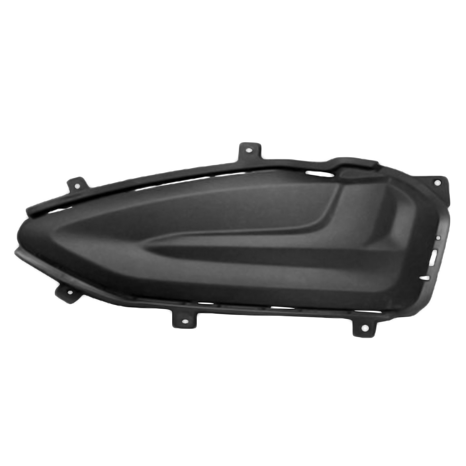 Bumper Insert Front Left Fog Lamp Opening Cover w/o Fog Lamps Carbon Black for Ford Edge Titanium SE SEL 2019–2024