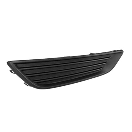 Bumper Insert Front Right w/o Sport Pkg Fog Lamp Opening Cover w/o Fog Lamps CAPA for Ford Focus S SE 2015–2018
