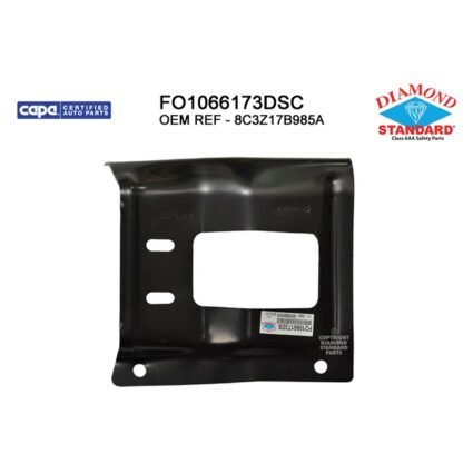 Bumper Bracket Front Left Inner CAPA for Ford F-250 Super Duty F-350 Super Duty