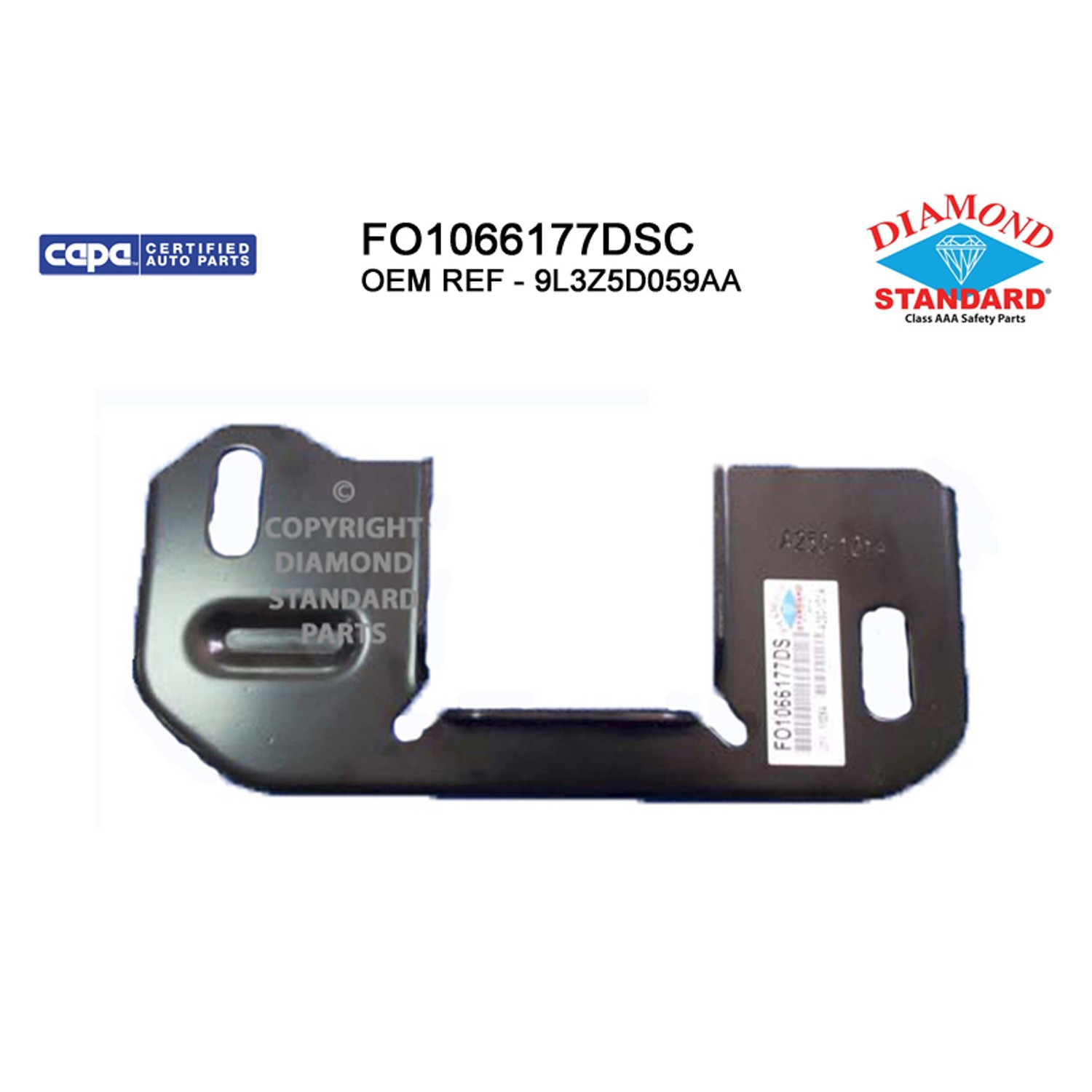 Bumper Bracket Front Left Bracket Kit CAPA for Ford F-150 2009–2014