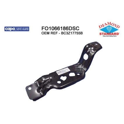 Bumper Bracket Front Left Outer CAPA for Ford F-250 Super Duty F-350 Super Duty