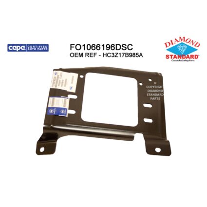 Bumper Bracket Front Left Inner CAPA for Ford F-250 Super Duty F-350 Super Duty F-450 Super Duty