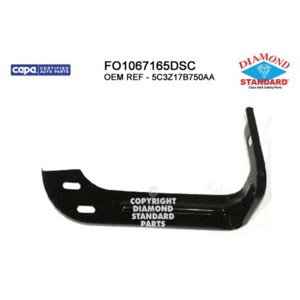 Bumper Bracket Front Right Inner Mounting Bracket CAPA for Ford Excursion F-250 Super Duty F-350 Super Duty