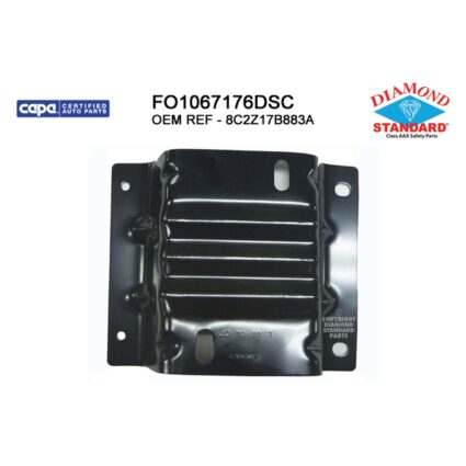 Bumper Bracket Front Right CAPA for Ford E-150 E-250 E-350 Super Duty E-450 Super Duty