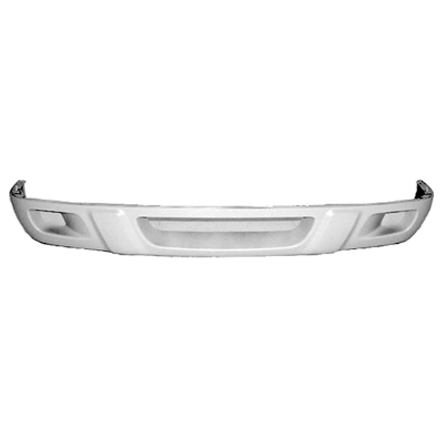 Bumper Valance / Grille Kit Front w/o Fog Lamp Holes To 9/1/02 Matte-Gray CAPA for Ford Ranger XL XLT 2001–2003