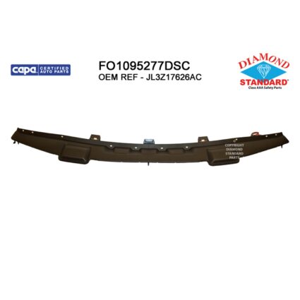 Bumper Valance / Grille Kit Front Upper w/o Tow Hooks CAPA for Ford F-150 2018–2020