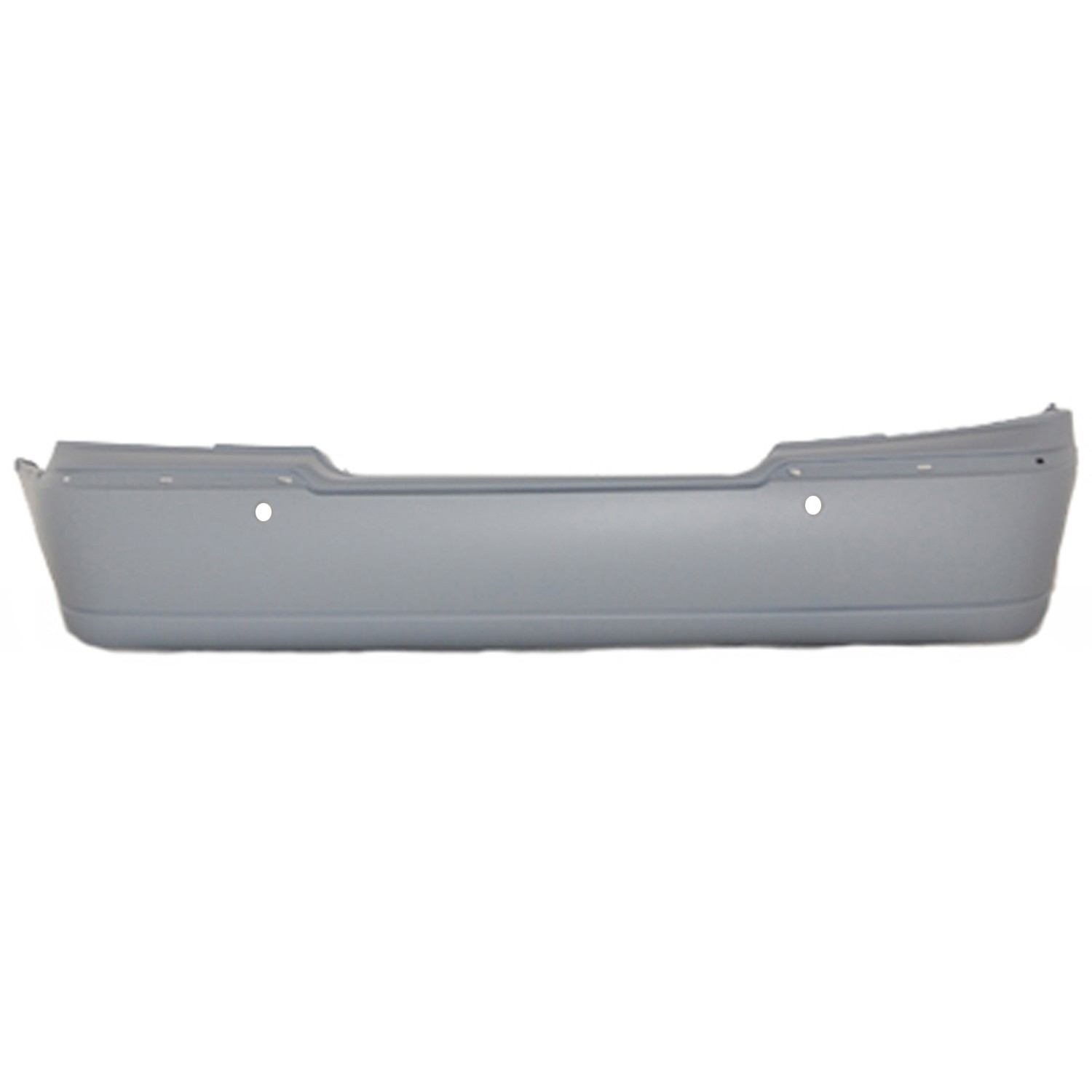 Bumper Cover Rear w/Rear Object Sensors Primed CAPA for Lincoln Town Car 2003–2005