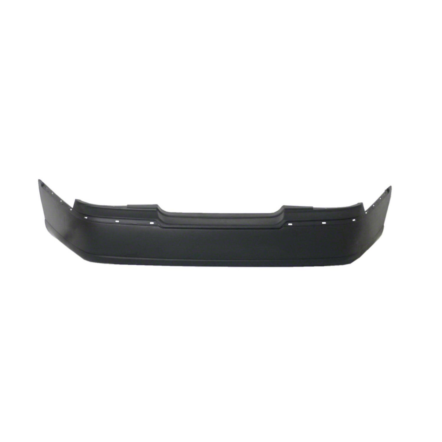 Bumper Cover Rear w/o Rear Object Sensors Primed CAPA for Lincoln Town Car 2003–2011