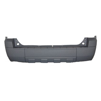 Bumper Cover Rear w/o No Boundries Pkg w/o Appearance Pkg Can Cut Out Hitch If Needed Platinum Textured CAPA for Ford Escape 2005–2007