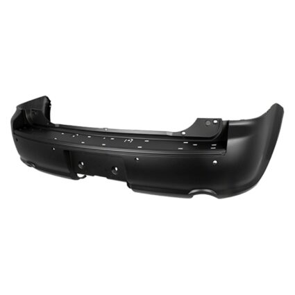 Bumper Cover Rear w/Towing Pkg w/Rear Object Sensor Dual Exhaust CAPA for Ford Flex 2010–2019