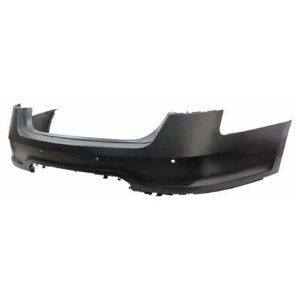 Bumper Cover Rear w/Push Button Start Primed CAPA for Ford Taurus 2010–2012