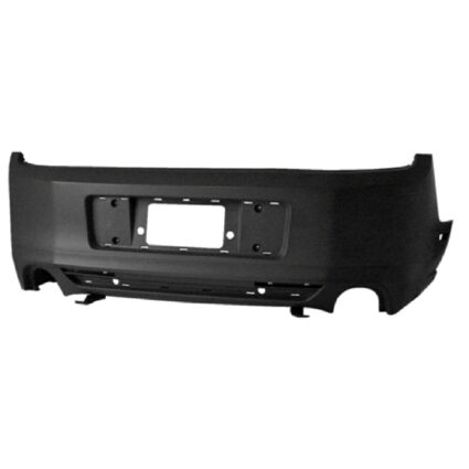 Bumper Cover Rear w/o California Edition w/o Rear Object Sensors Primed CAPA for Ford Mustang Base GT 2013–2014