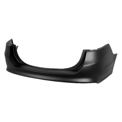 Bumper Cover Rear w/o Rear Object Sensors Primed CAPA for Ford Fusion SE Hybrid Energi SE Energi Titanium Titanium Hybrid S SE Titanium S Hybrid SE Luxury Platinum Hybrid Energi Platinum SE LUX Hybrid Sport Platinum Advance 2013–2018