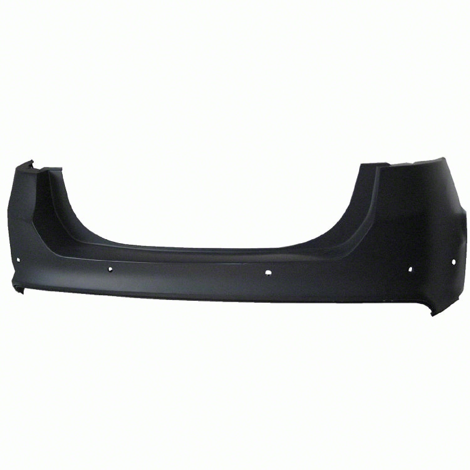 Bumper Cover Rear w/Rear Object Sensors w/Active Park Assist Primed CAPA for Ford Fusion SE Hybrid Energi SE Energi Titanium Titanium Hybrid S SE Titanium S Hybrid SE Luxury Platinum Hybrid Energi Platinum SE LUX Hybrid Sport Platinum Advance 2013–2018