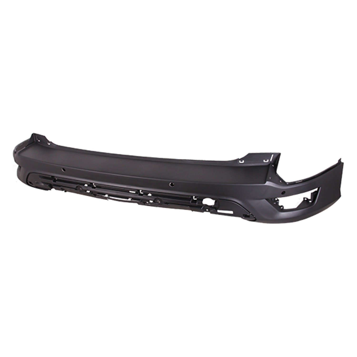 Bumper Cover Rear w/o Active Park Assist w/Rear Parking Aid Textured CAPA for Ford Escape 2017–2019
