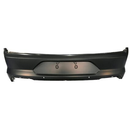 Bumper Cover Rear w/o Performance w/Park Assist Primed CAPA for Ford Mustang EcoBoost EcoBoost Premium 2018–2023