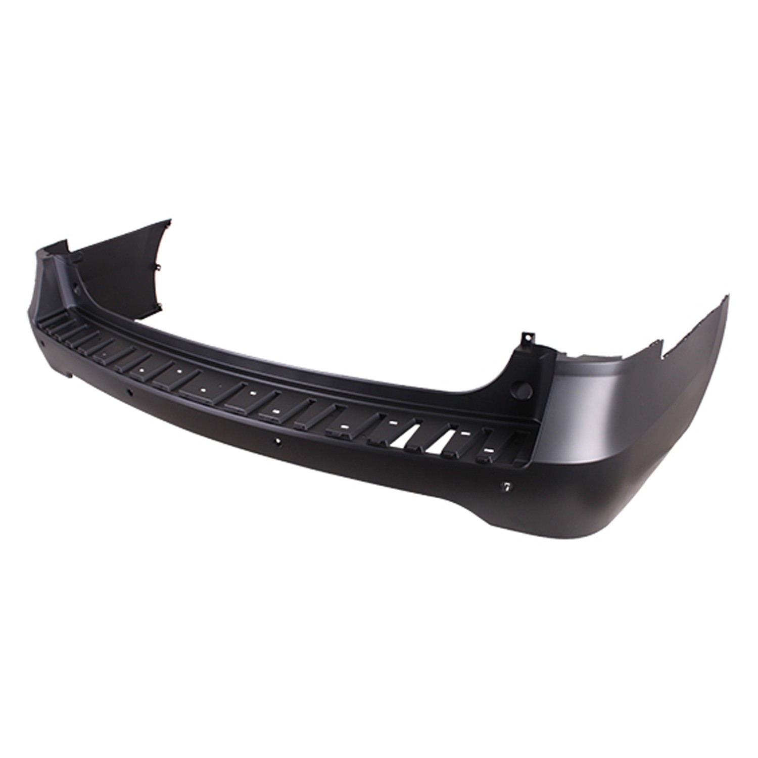 Bumper Cover Rear Long WB w/Parking Aid w/o Active Park Assist Primed CAPA for Ford Expedition Platinum Max Limited Max XL Max Platinum Max SSV Max XLT Max King Ranch 2018–2021