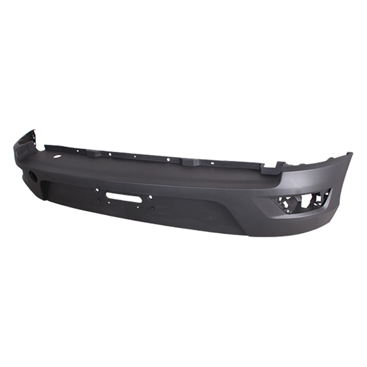 Bumper Cover Rear w/o Rear Object Sensors w/o Lower Cover Slots Textured CAPA for Ford EcoSport S 2018–2022