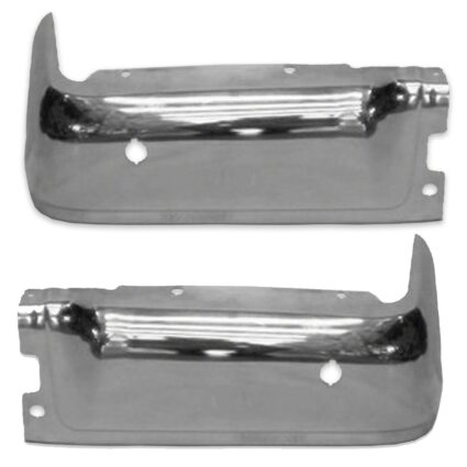 Bumper Face Bar Rear w/Rear Object Sensors Chrome for Ford F-150 2009–2014