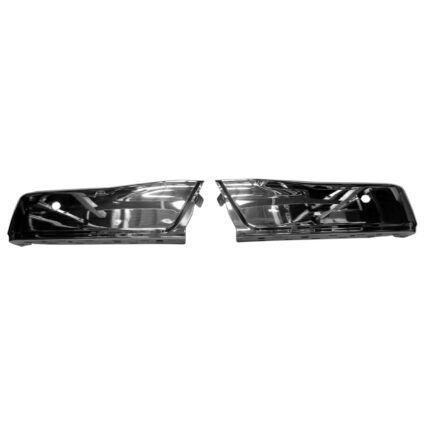 Bumper Face Bar Rear w/Rear Object Sensors Chrome for Ford F-150 2015–2020