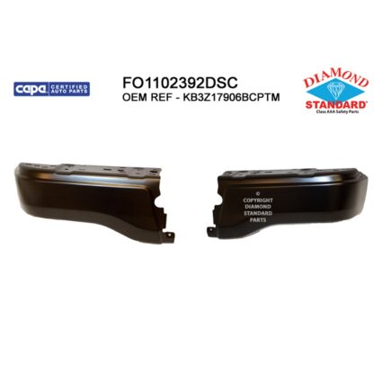 Bumper Face Bar Rear w/o Rear Parking Aid Primed CAPA for Ford Ranger 2019–2023