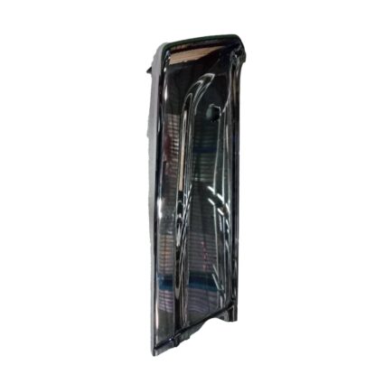 Bumper Face Bar Rear w/Rear Parking Aid w/o Active Park Assist Chrome CAPA for Ford F-150 2021–2024