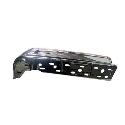 Bumper Face Bar Rear w/Rear Parking Aid w/Active Park Assist Chrome CAPA for Ford F-150 2021–2024