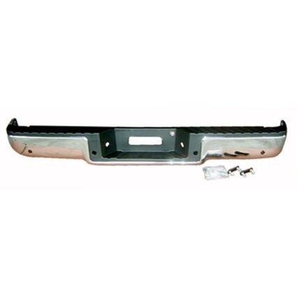 Bumper Assembly Rear To 8-8-05 To 8-7-05 w/Rear Object Sensors Chrome for Ford F-150 Lincoln Mark LT