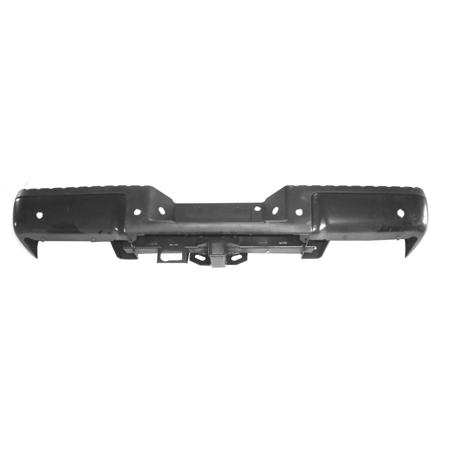 Bumper Assembly Rear w/Rear Object Sensors w/Base Towing Pkg Primed CAPA for Ford F-150 2009–2014